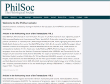 Tablet Screenshot of philsoc.org.uk